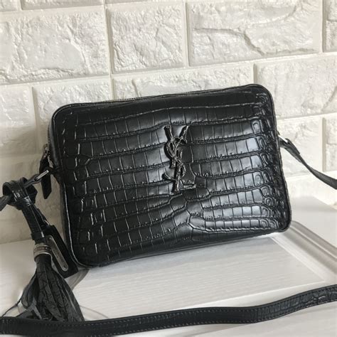 cross body bag ysl|ysl crocodile crossbody bag.